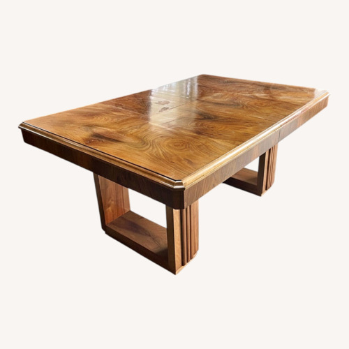 Used Sculptural Art Deco Table or Partners Desk for sale on AptDeco