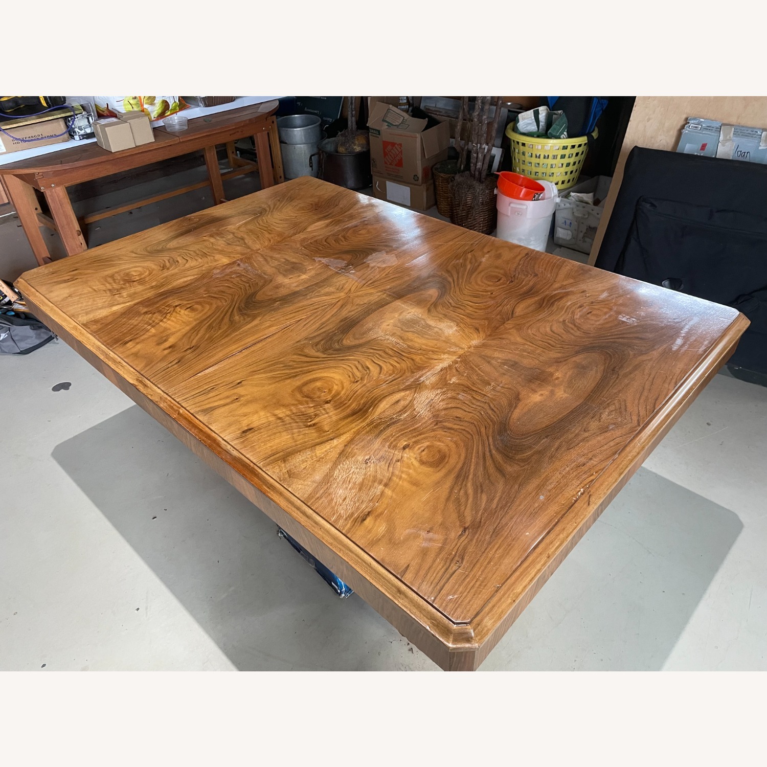 Sculptural Art Deco Table or Partners Desk - image-5