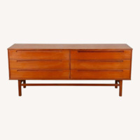 HJN Mobler Nils Jonsson Light Brown Wood Dresser