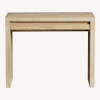 Pottery Barn Natural Wood Desk