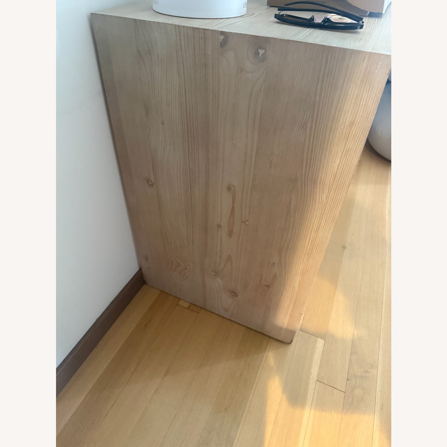 Pottery Barn Natural Wood Desk - image-3