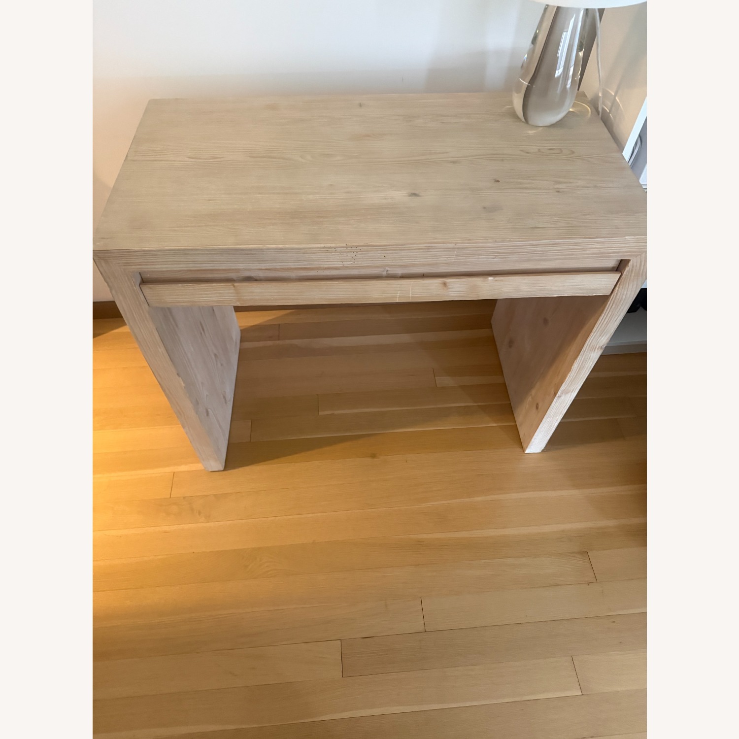 Pottery Barn Natural Wood Desk - image-2