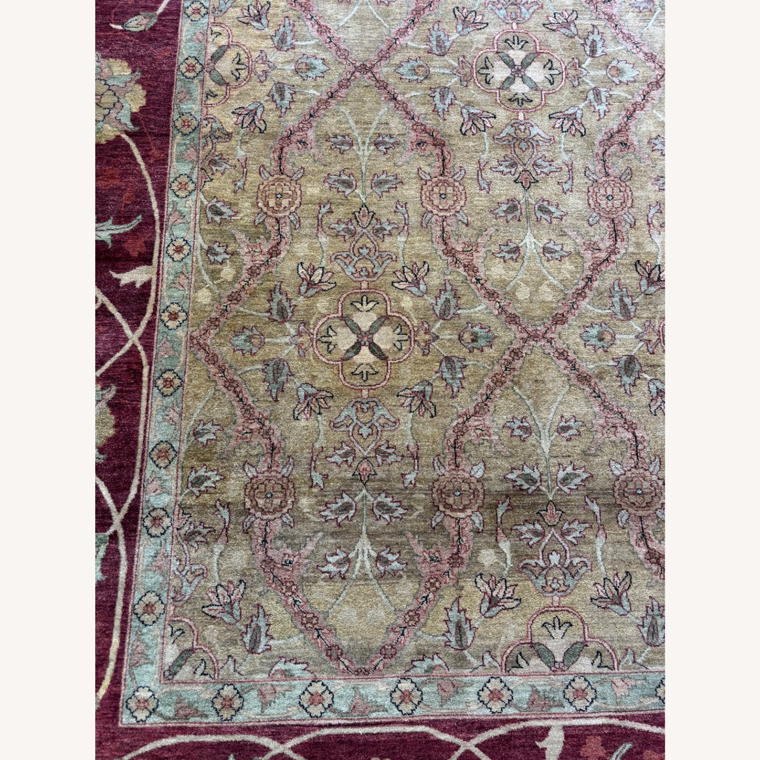 Natural Wool Area Rug 11.9' x 17.4' - image-6