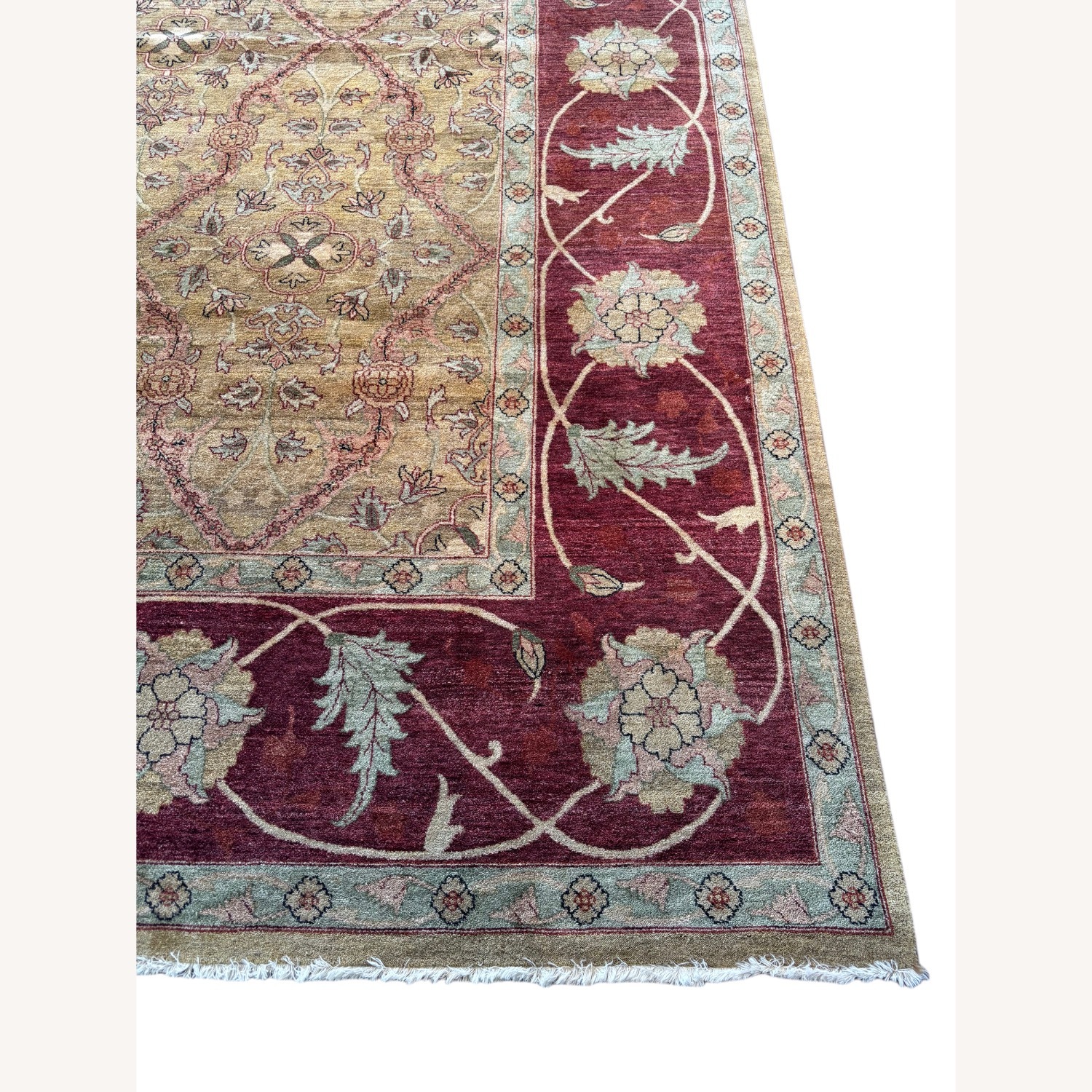 Natural Wool Area Rug 11.9' x 17.4' - image-4