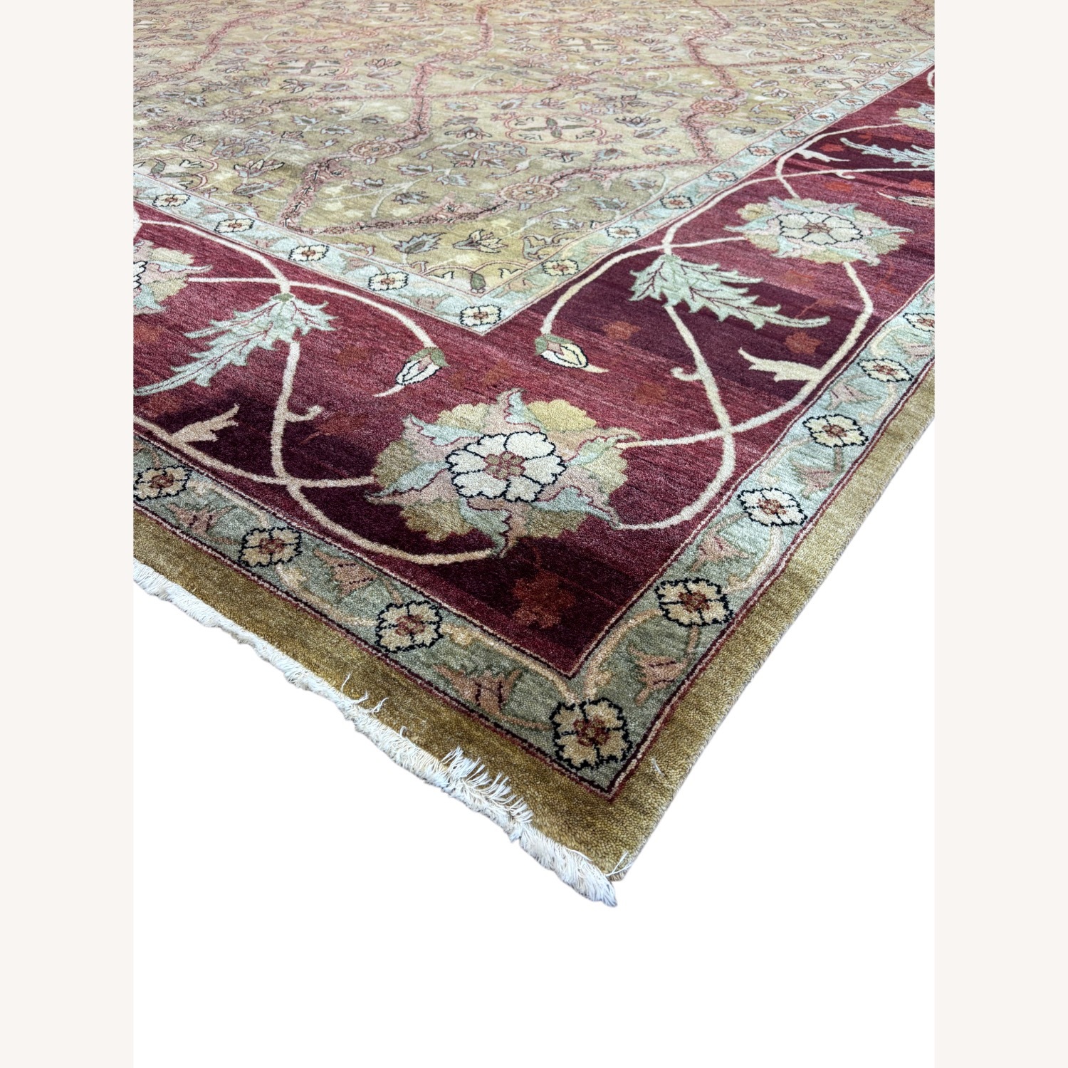 Natural Wool Area Rug 11.9' x 17.4' - image-5