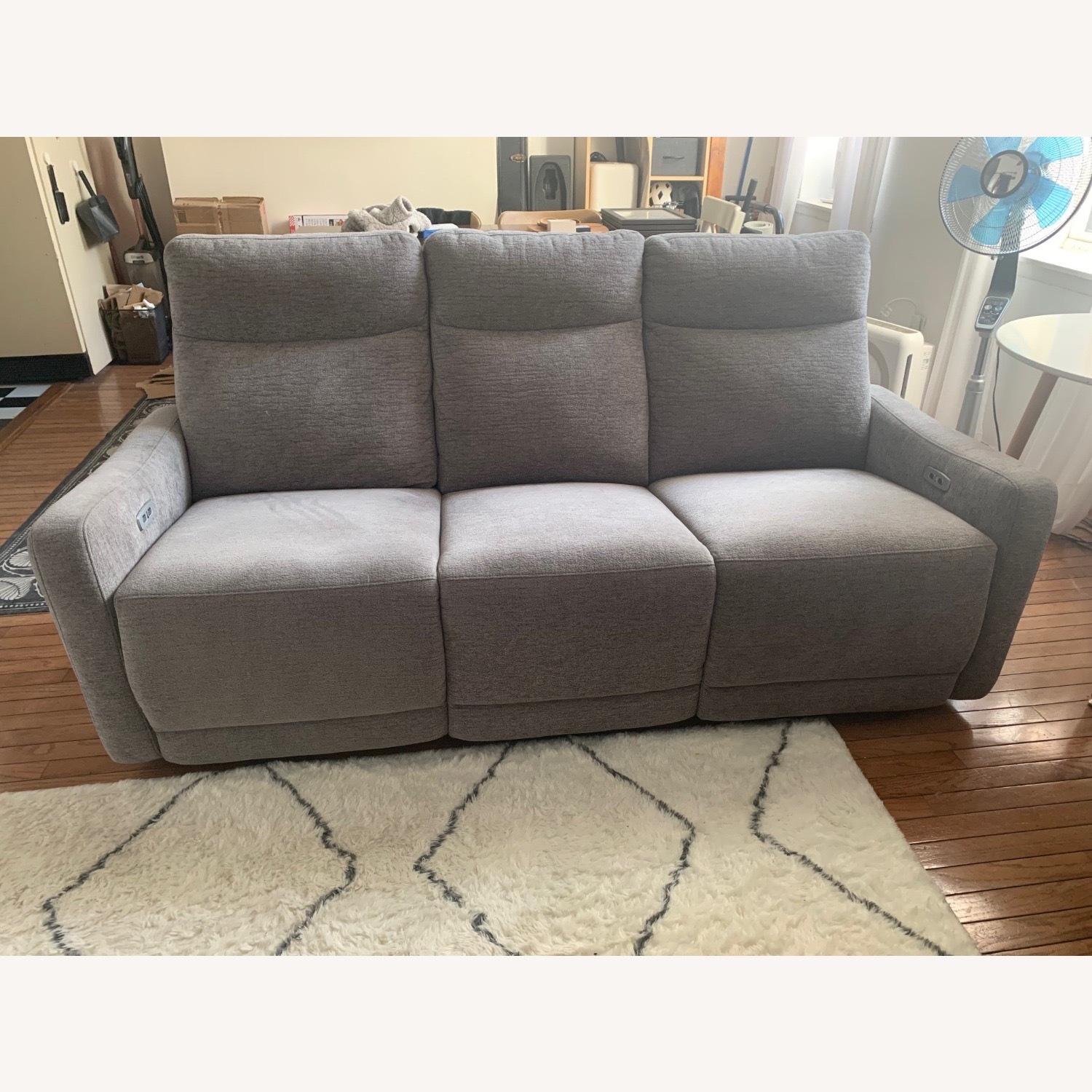 Raymour & Flanigan Yardley Power Reclining Sofa - image-1