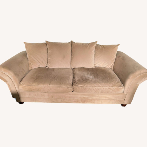 Used Bob's Discount Furniture Natural 3+ Seater Sofa for sale on AptDeco