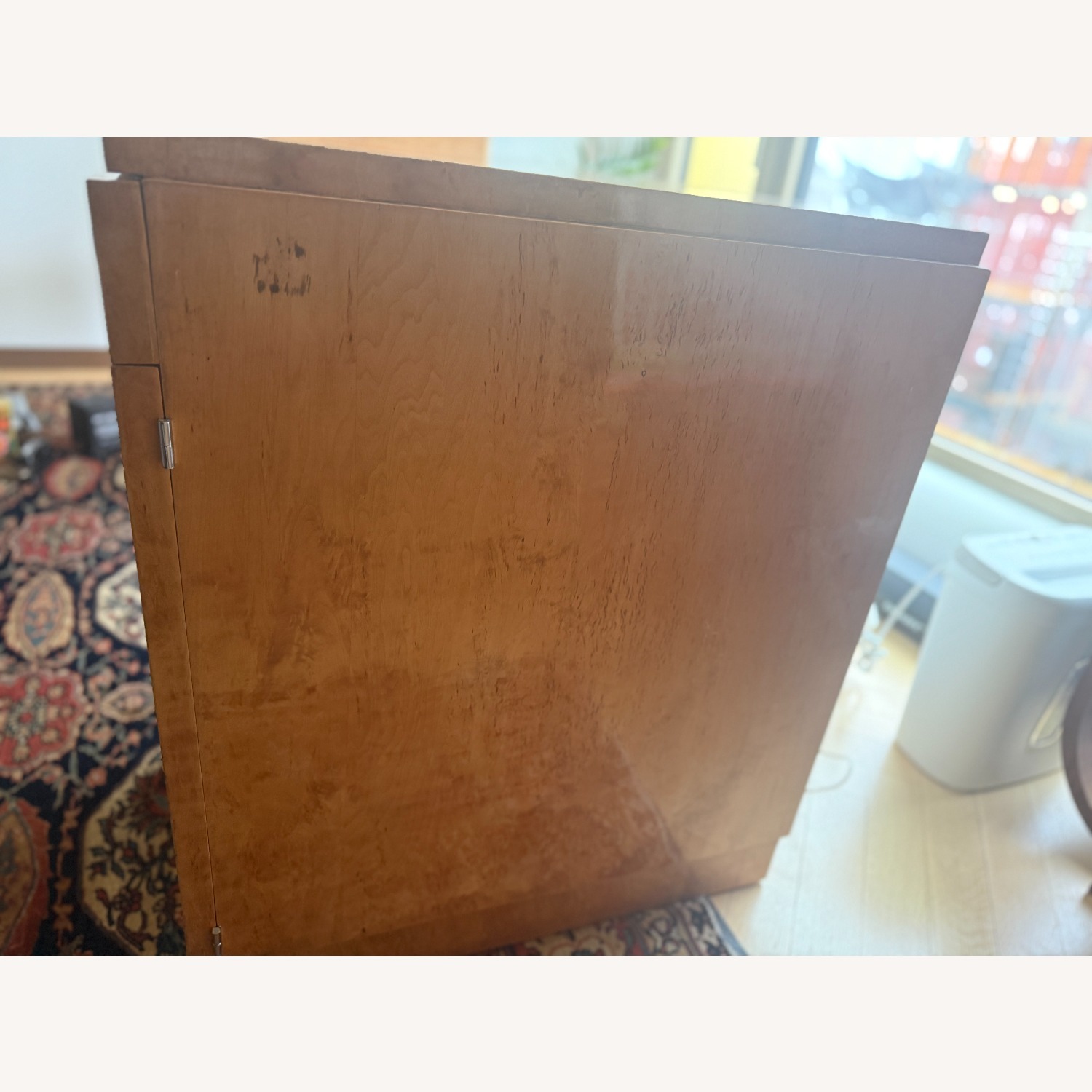 Fine French Art Deco Birch Desk  - image-3