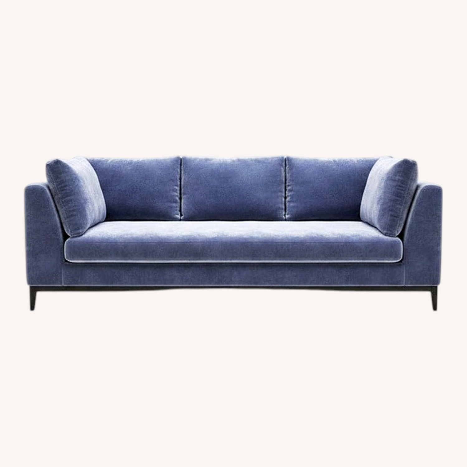 Kravet Custom Blue Mohair 2 Piece Sectional - image-13