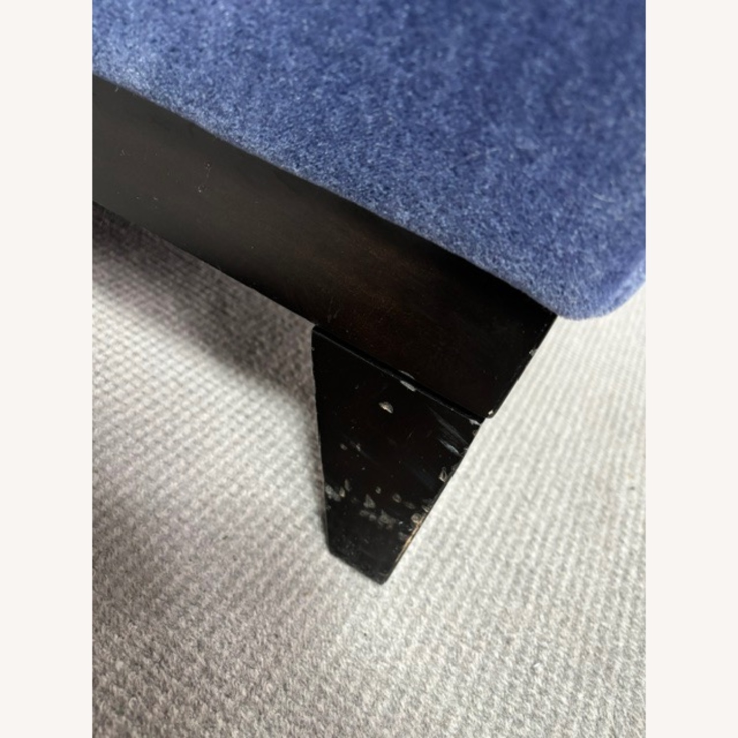 Kravet Custom Blue Mohair 2 Piece Sectional - image-5