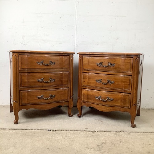 Used Pair Vintage French Provincial Chests  for sale on AptDeco