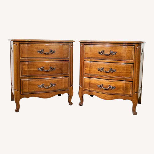 Used Pair Vintage French Provincial Chests  for sale on AptDeco