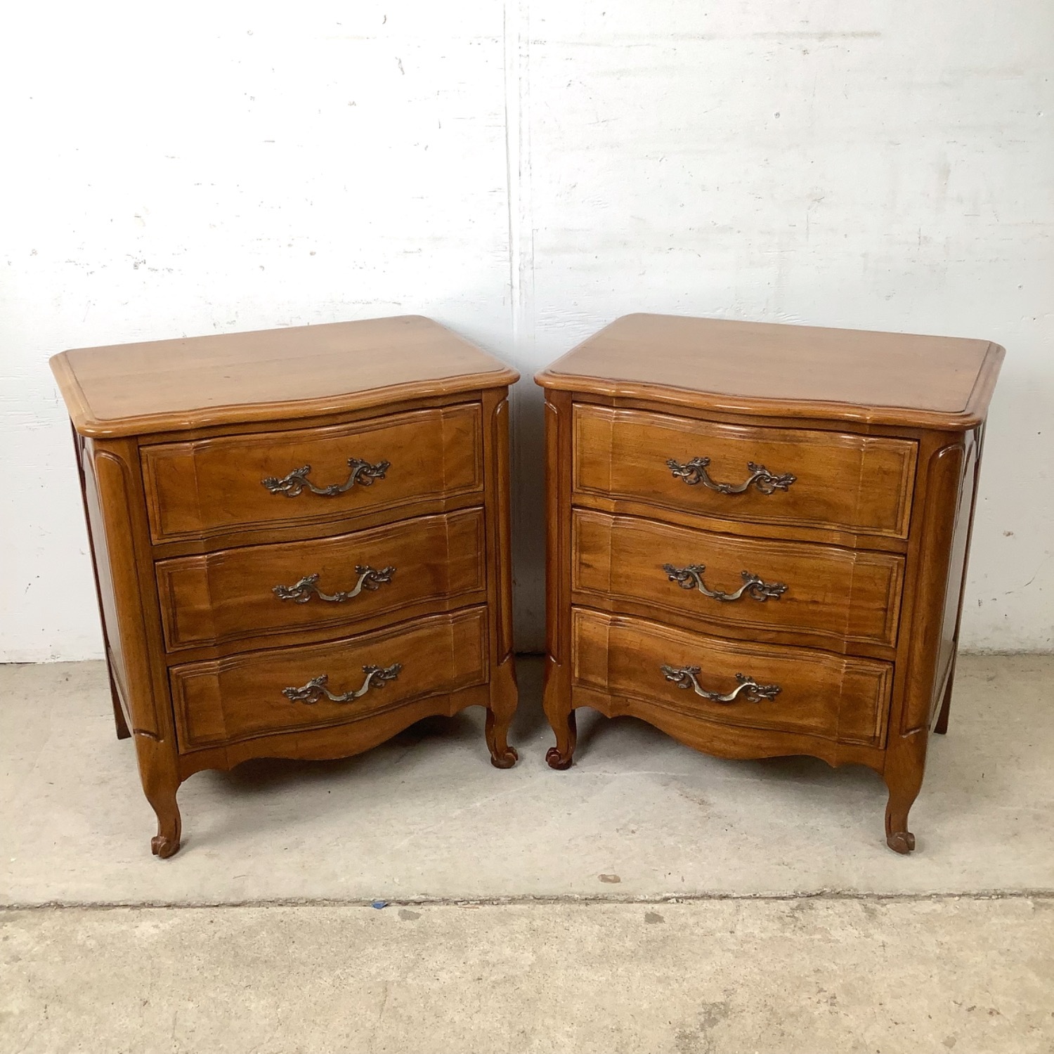 Pair Vintage French Provincial Chests  - image-2