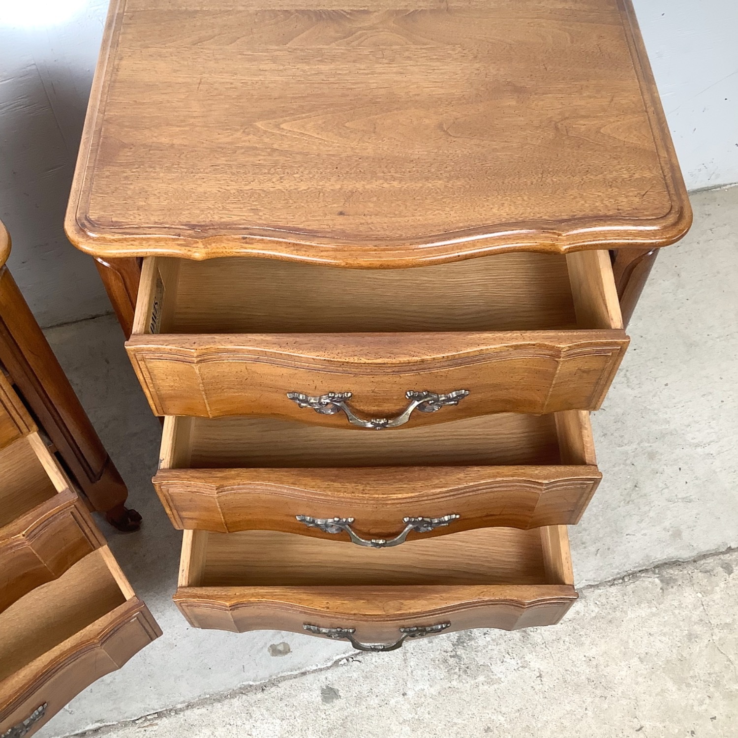 Pair Vintage French Provincial Chests  - image-10