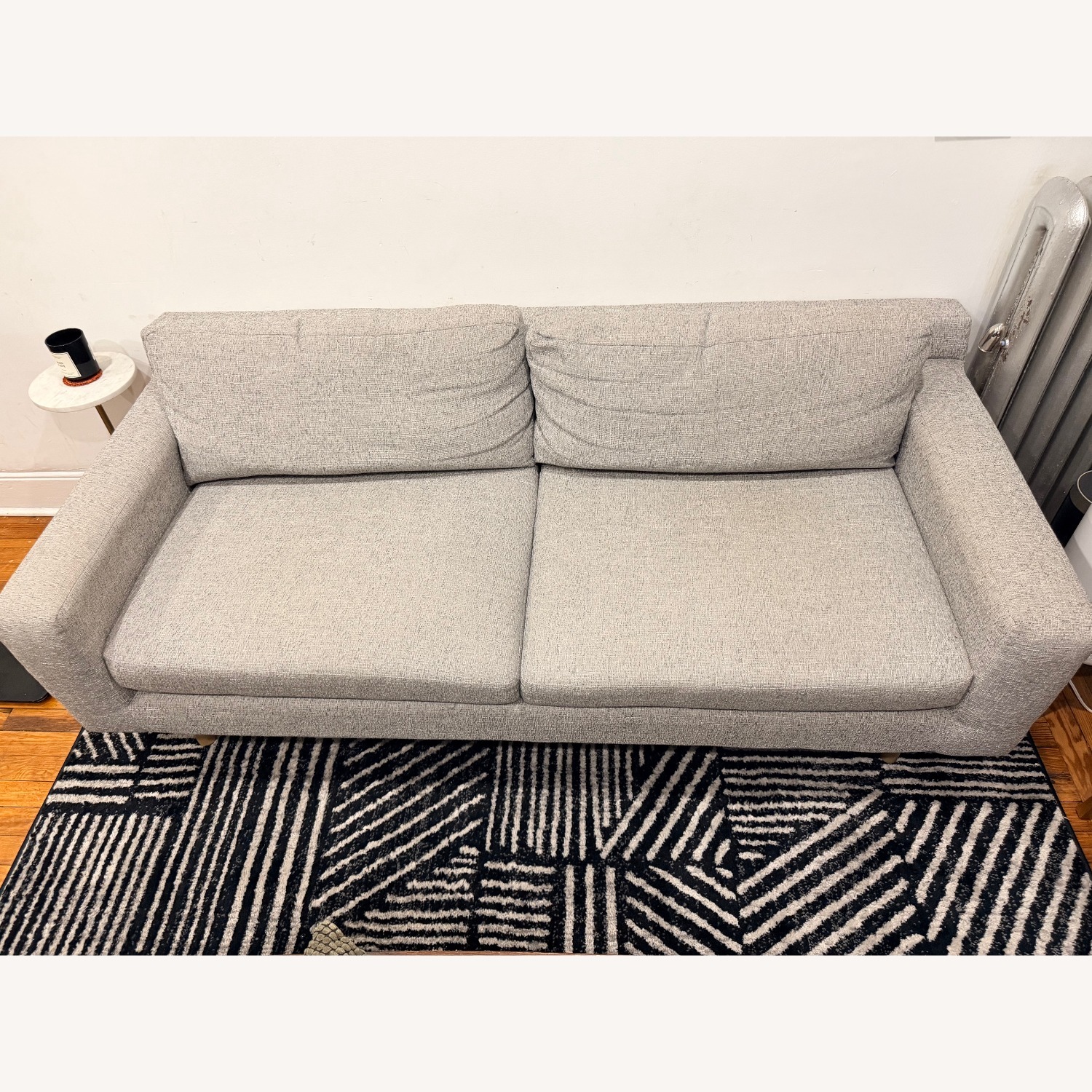 West Elm Gray Eddie Sofa - image-5
