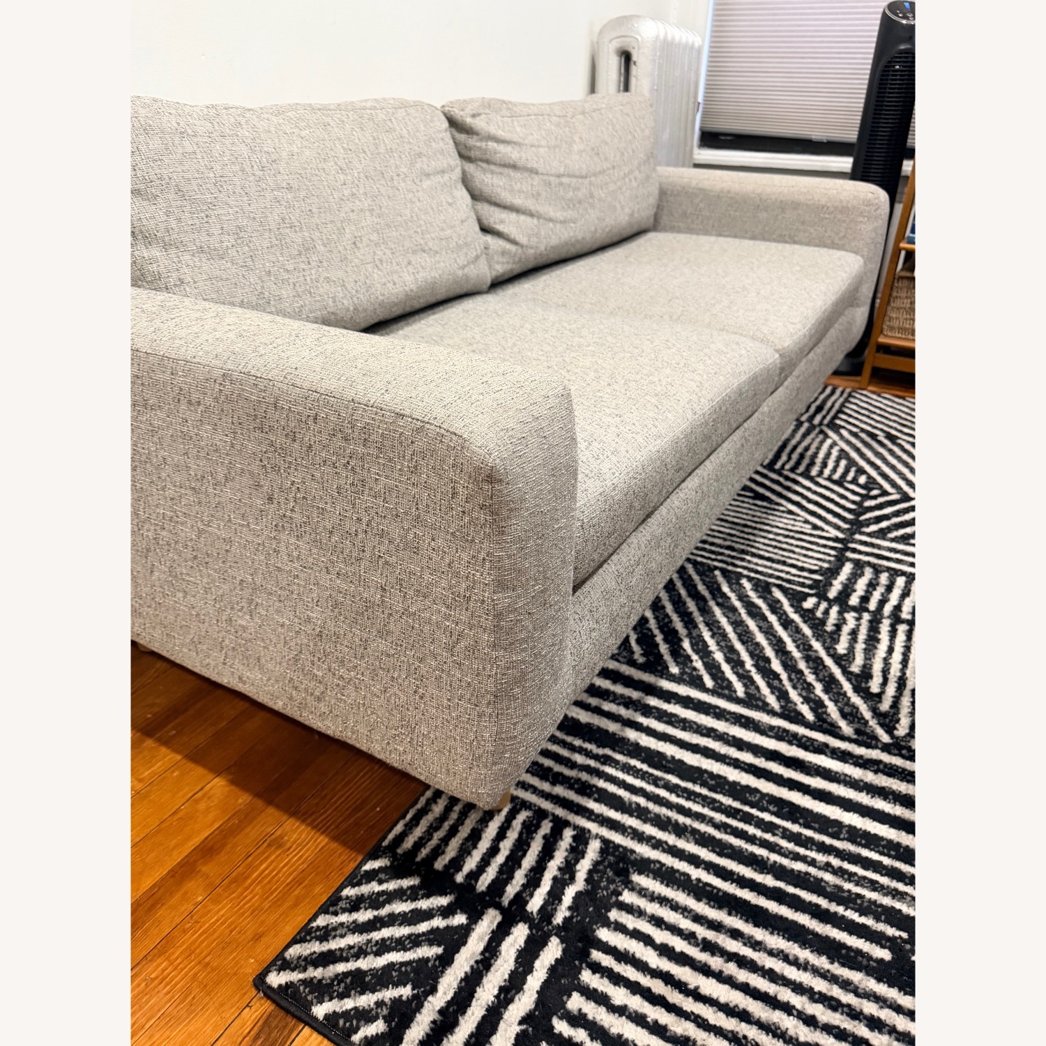 West Elm Gray Eddie Sofa - image-3