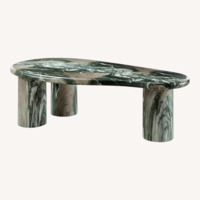 Wayfair Green Marble Finish Coffee Table