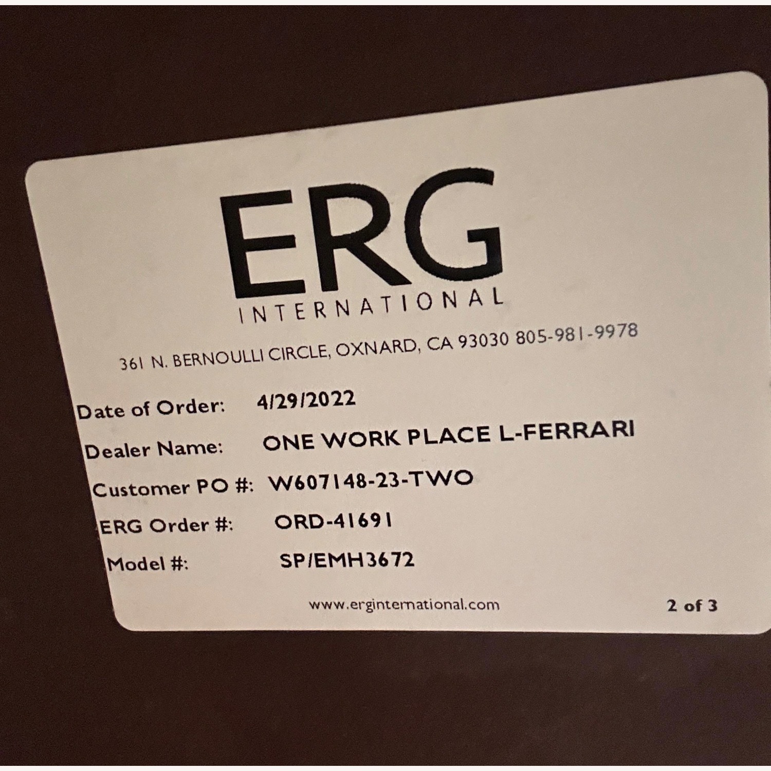 Light Brown Wood Desk - image-4