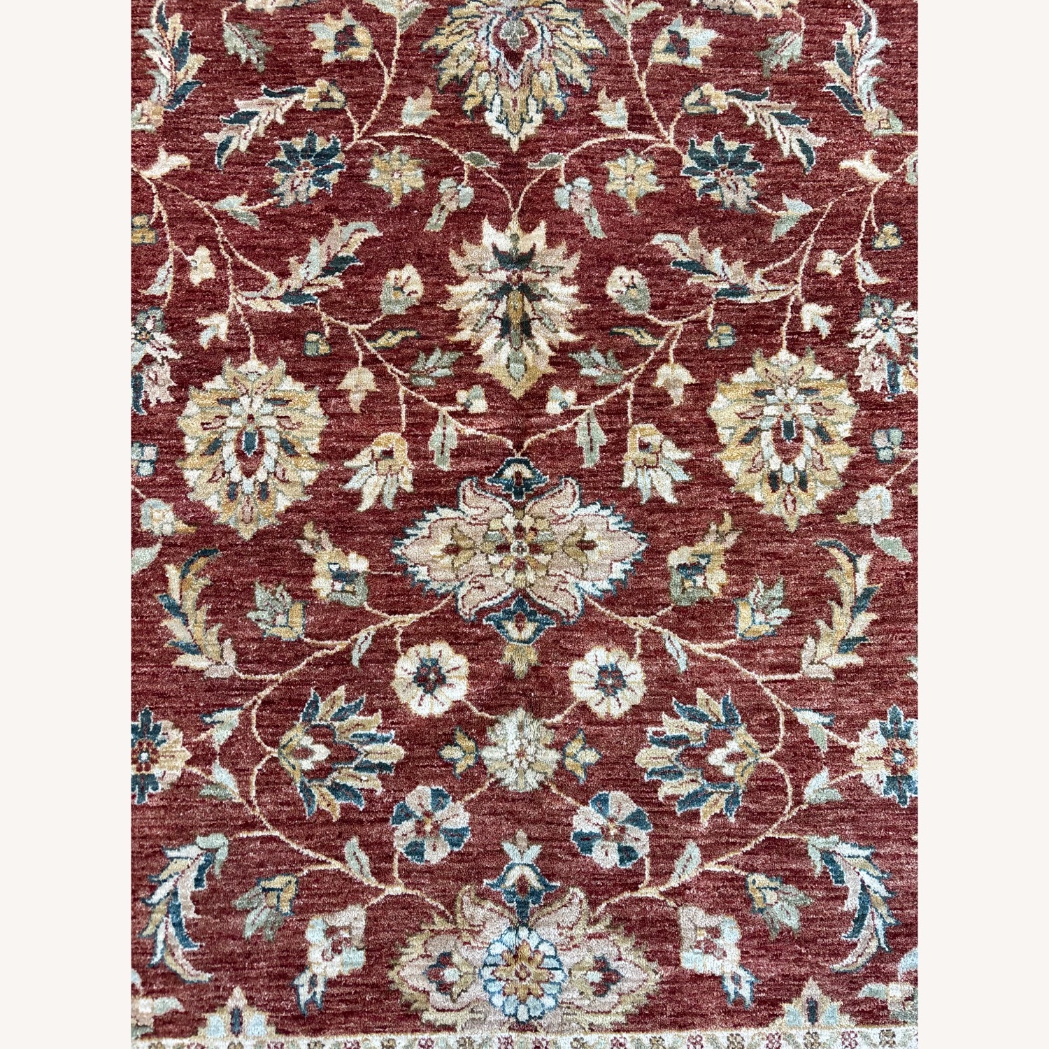 Traditional Red Wool Area Rug 8.6 x 11.6 - image-6