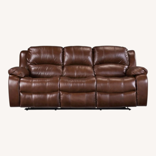 Used Raymour & Flanigan Bryant Dark Brown 3+ Seater Sofa for sale on AptDeco