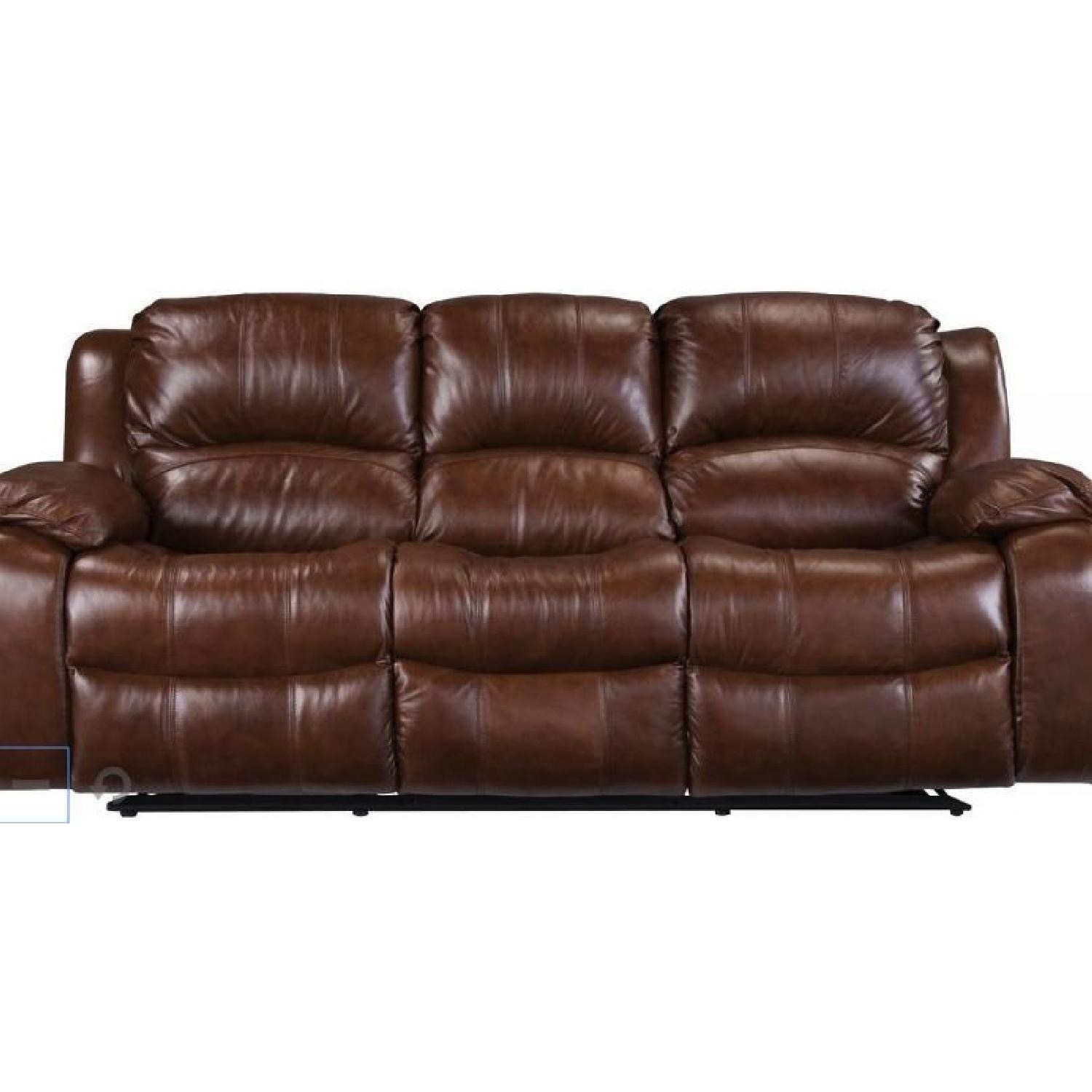 Raymour & Flanigan Bryant Dark Brown 3+ Seater Sofa - image-4