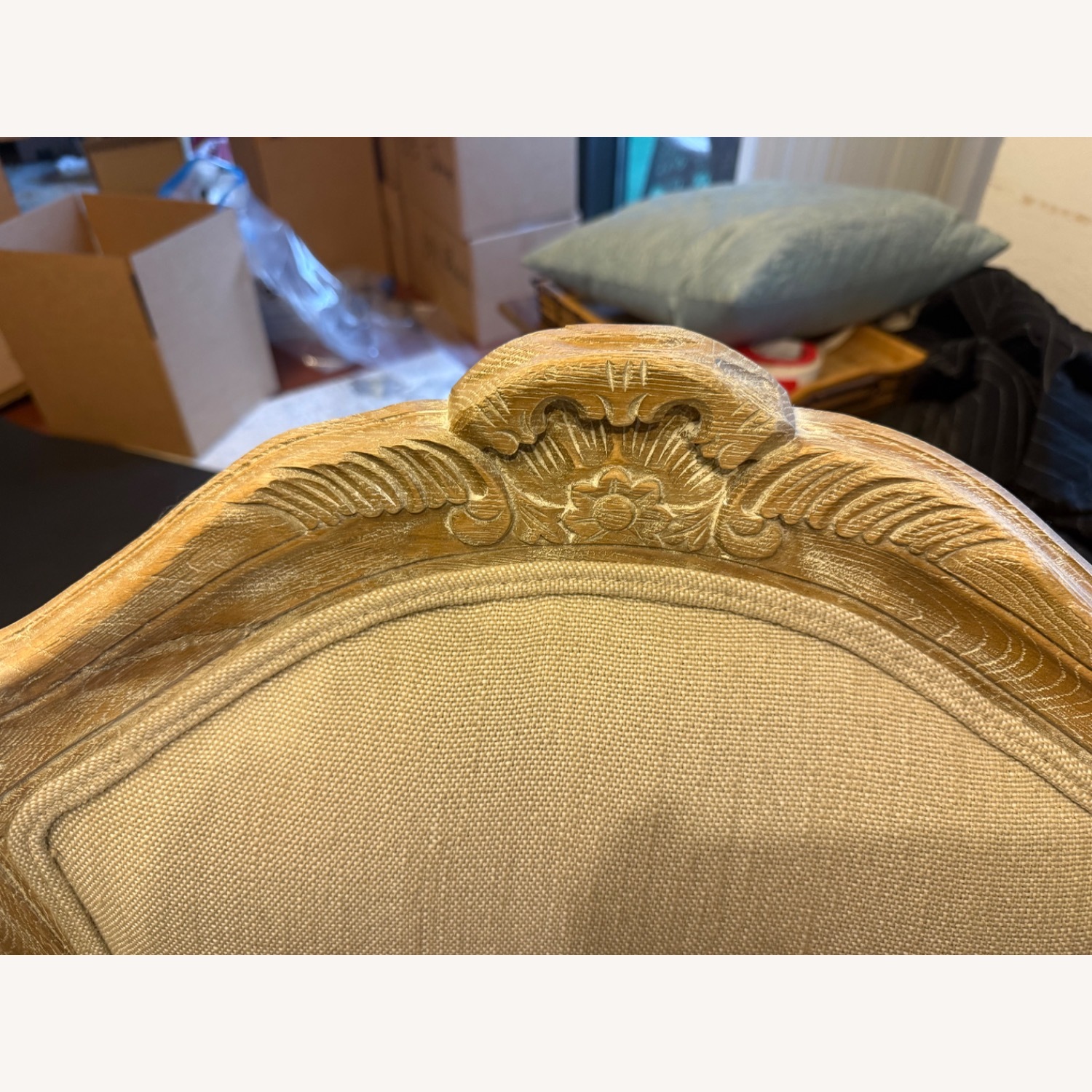 Vintage/Antique Natural Accent Chairs - image-5