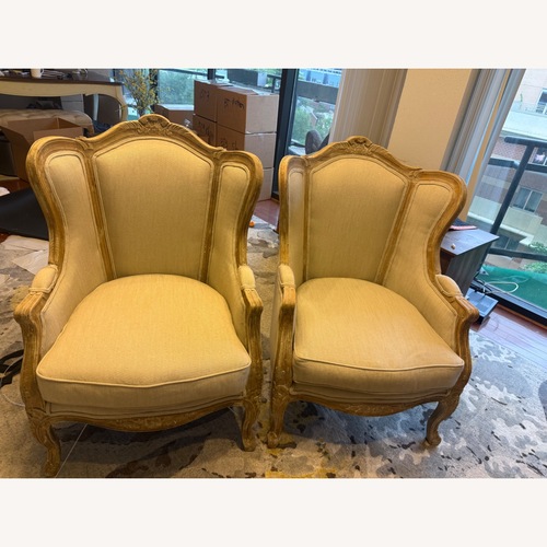 Used Vintage/Antique Natural Accent Chairs for sale on AptDeco