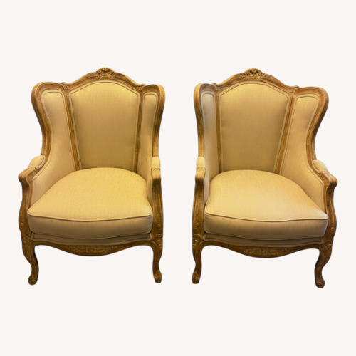 Used Vintage/Antique Natural Accent Chairs for sale on AptDeco