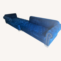 Bellini Home and Garden Blue Luxury Sofa 