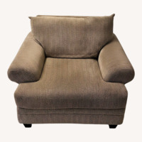 Dark Brown Chair and a Half