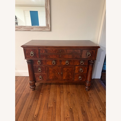Used Henredon Dark Brown Wood Dresser for sale on AptDeco