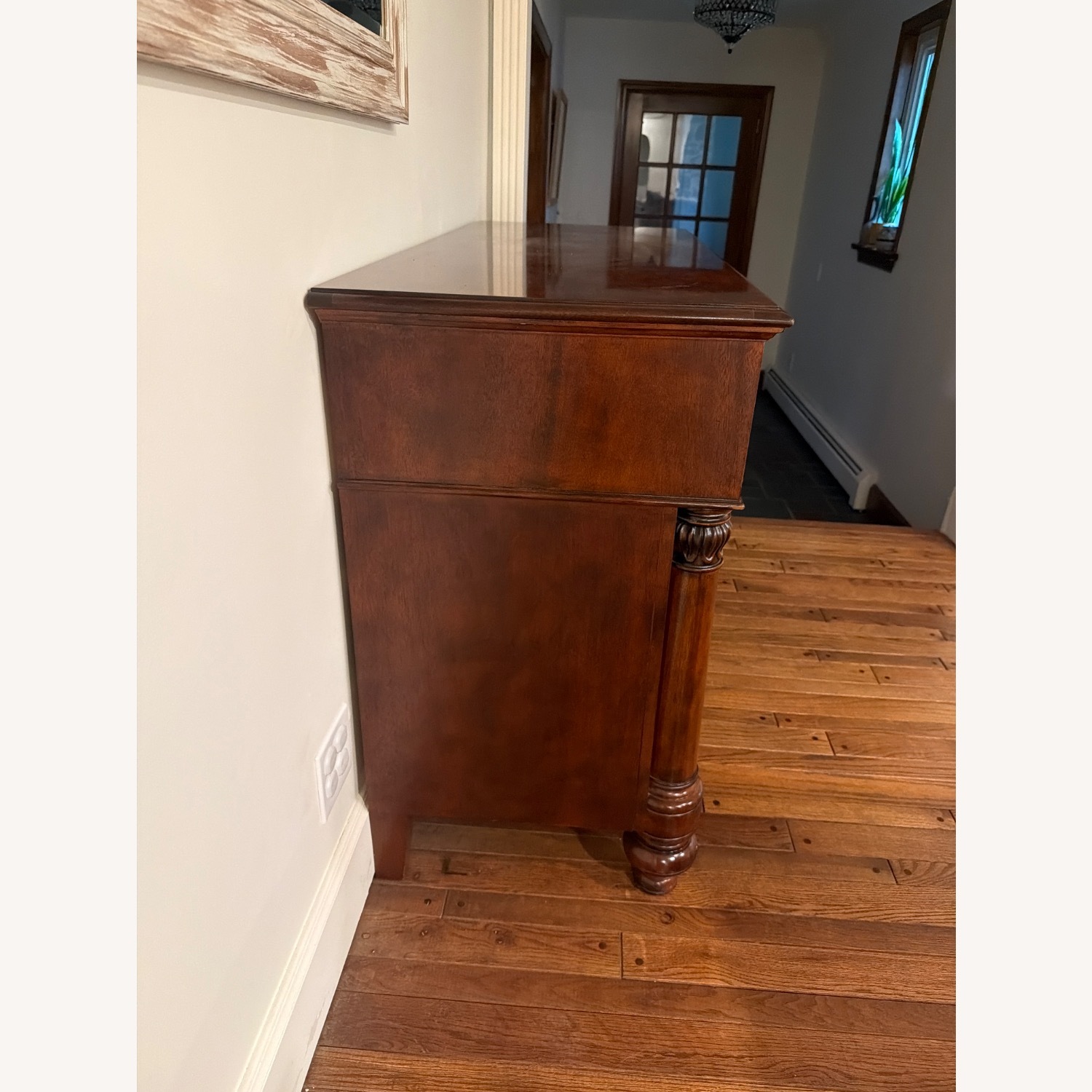 Henredon Dark Brown Wood Dresser - image-2