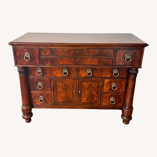 Used Henredon Dark Brown Wood Dresser for sale on AptDeco