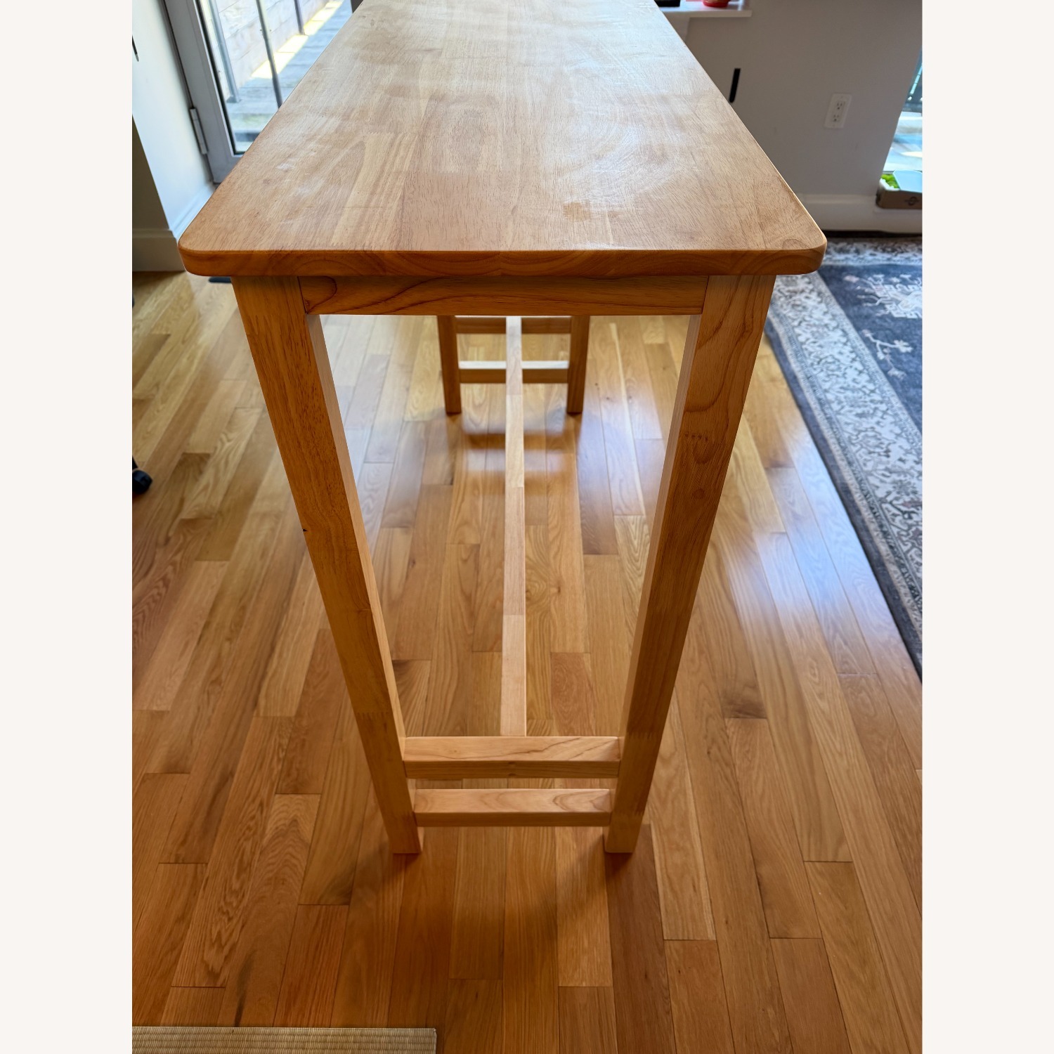 Natural Wood Dining Table - image-3