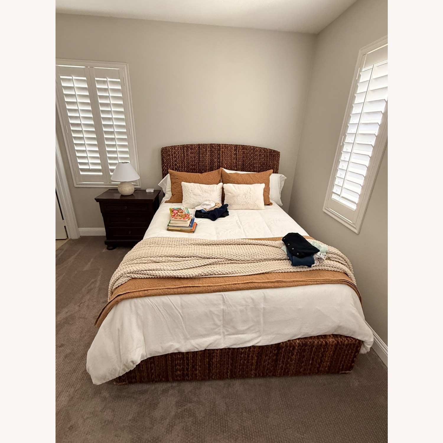 Queen Woven Bed Frame  - image-2