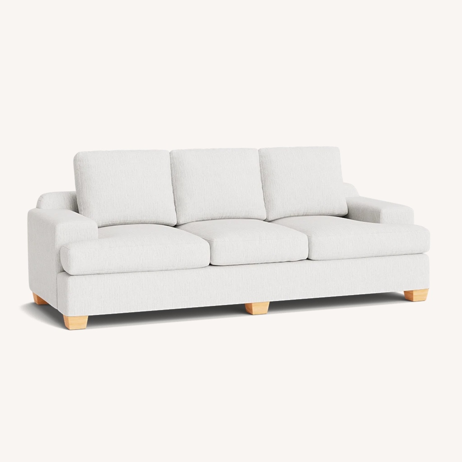 Mantle Furniture Burke Light Gray 3+ Seater Sofa - image-9