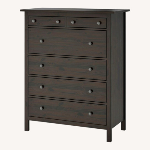 Used IKEA Hemmes Black Dresser for sale on AptDeco