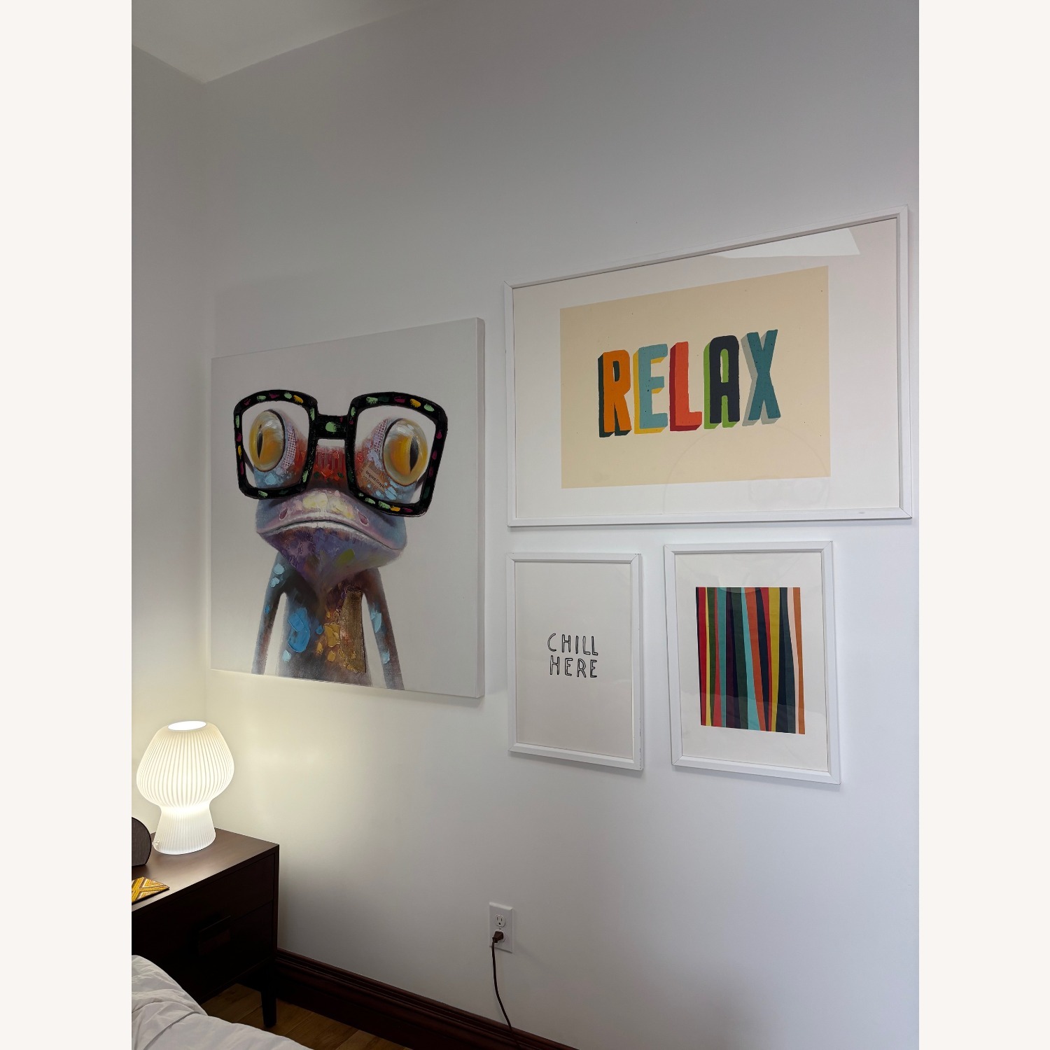 Colorful Frog Art + Kids’ Room Gallery Wall - image-2