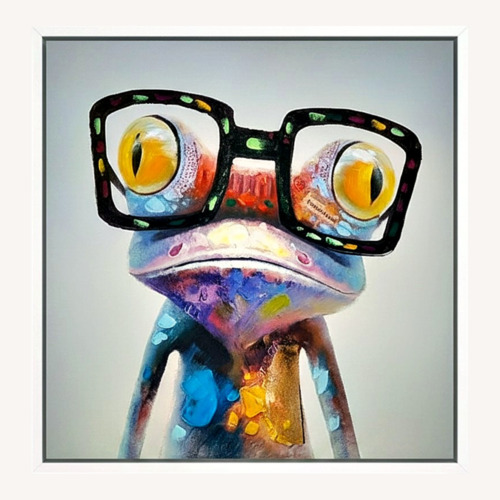 Used Colorful Frog Art + Kids’ Room Gallery Wall for sale on AptDeco