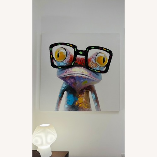 Used Colorful Frog Art + Kids’ Room Gallery Wall for sale on AptDeco