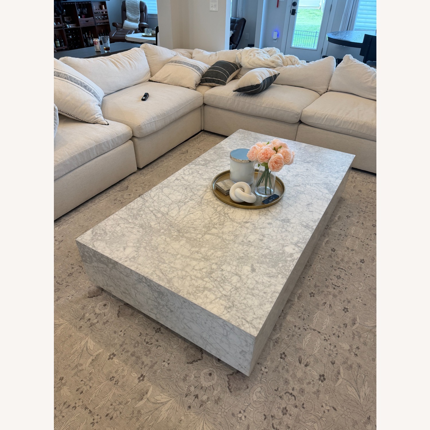 Arhaus Aviana Marble Rectangular Table  - image-6