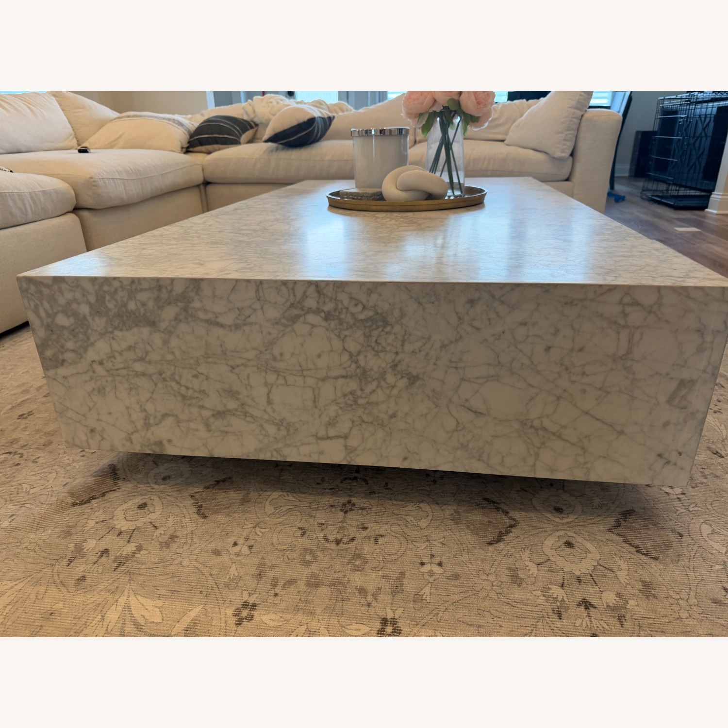 Arhaus Aviana Marble Rectangular Table  - image-4