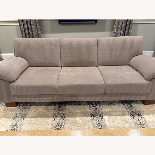 Used Luonto Poet Sofa Natural Fabric 3+ Seater Sofa for sale on AptDeco