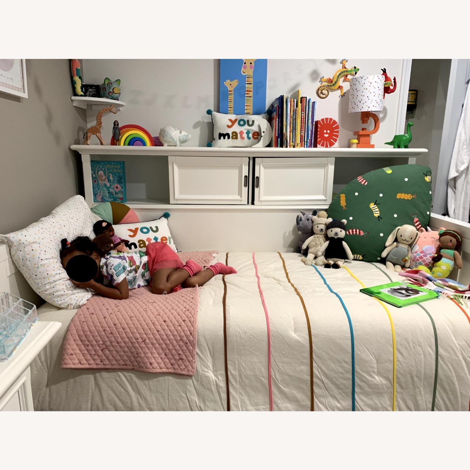 Raymour & Flanigan Varsity Twin  Bookcase Trundle DayBed  - image-3