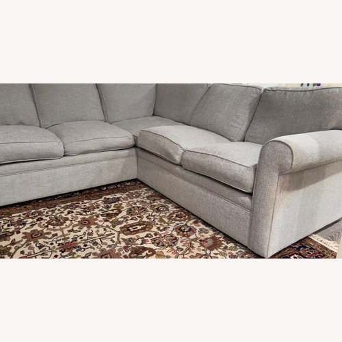 Used Light Gray Fabric 3+ Piece Sectional for sale on AptDeco