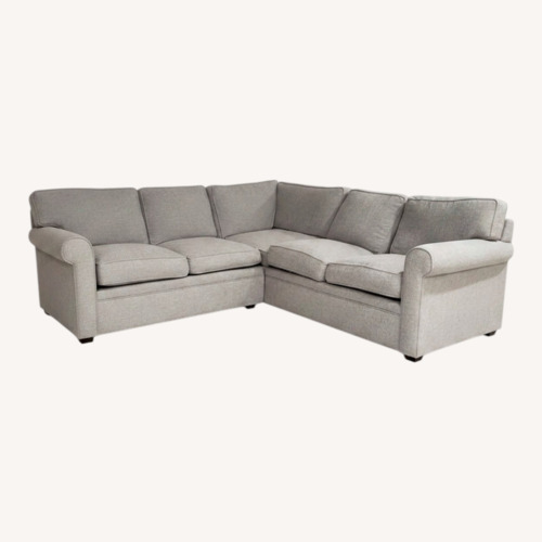 Used Light Gray Fabric 3+ Piece Sectional for sale on AptDeco