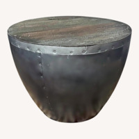 Country Willow Dark Brown Coffee Table