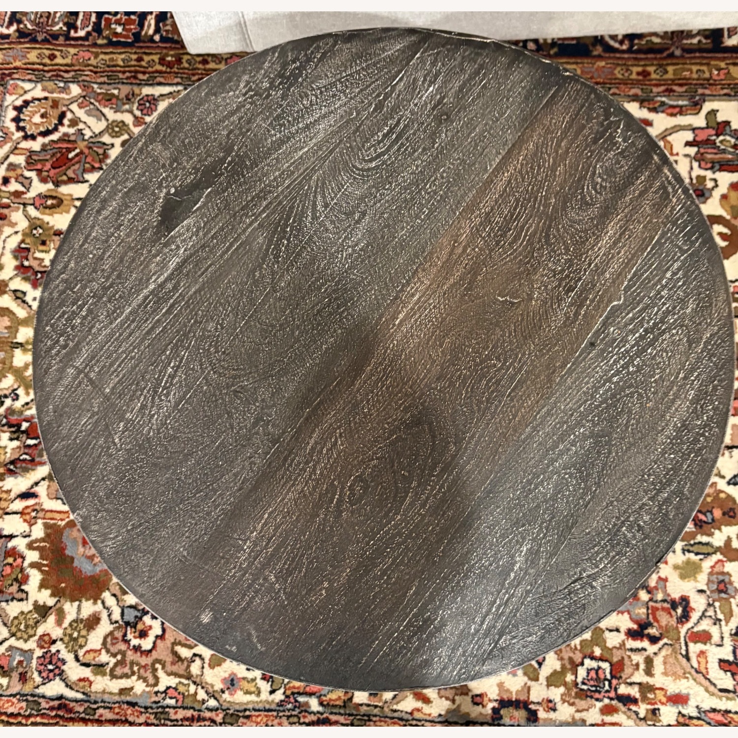 Country Willow Dark Brown Coffee Table - image-2