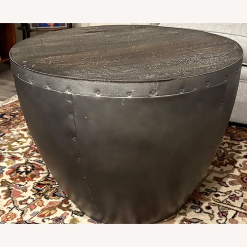 Used Country Willow Dark Brown Coffee Table for sale on AptDeco