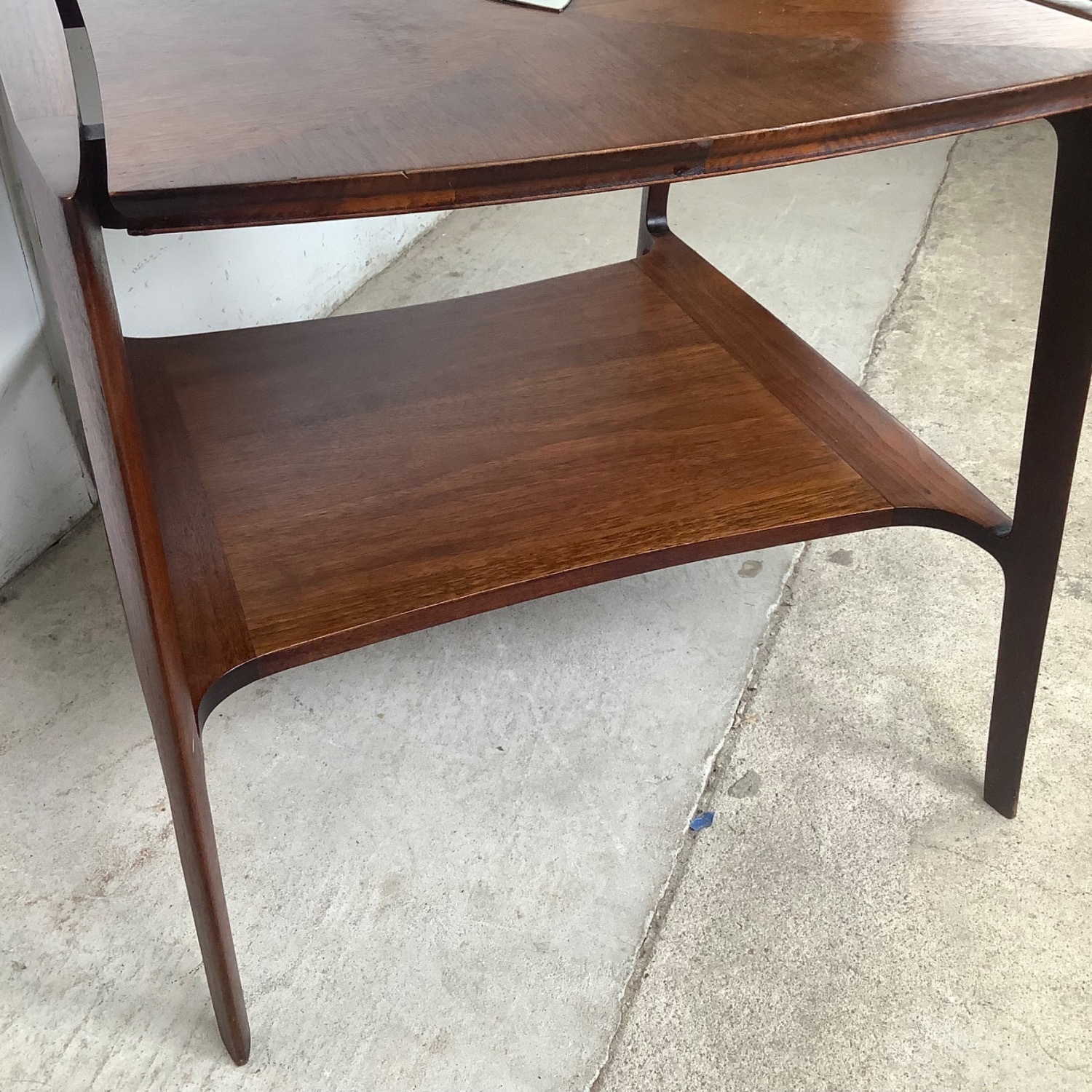 John Stuart Inc. Walnut End Table - image-7